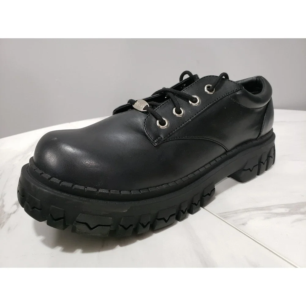 SIZE 15 Dolls Kill DELIAS Teen Craft Oxford Platform Shoes gothic punk cyberpunk